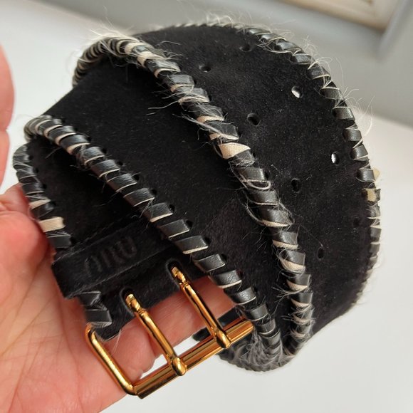 Designer Mui Mui Belt